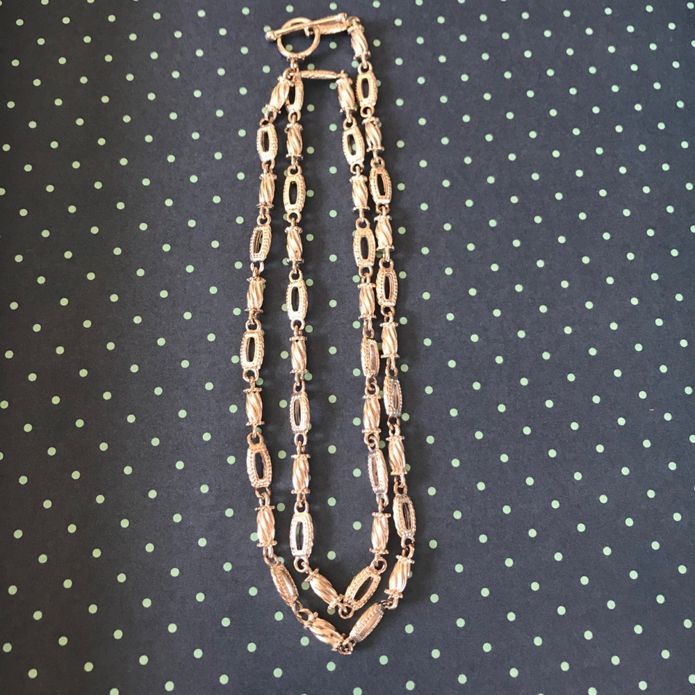 Silver necklace by Premier